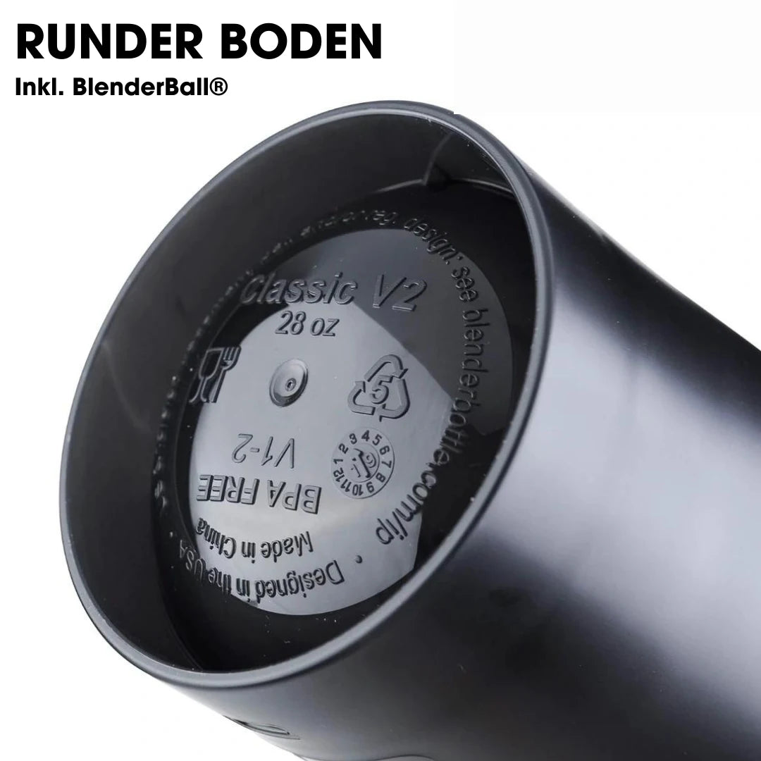 BlenderBottle Classic Shaker V2 mit rundem Boden