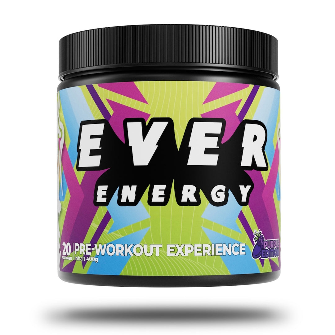 Pre Workout Experience (Purple Edition), Front View