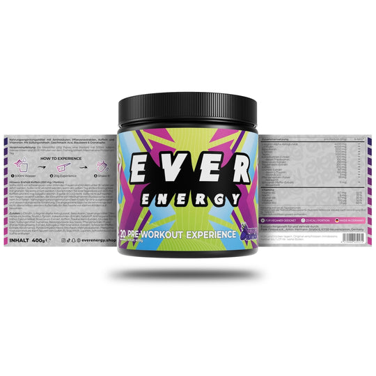 Pre Workout (Purple Edition), Front View, Full Label, Solo Product